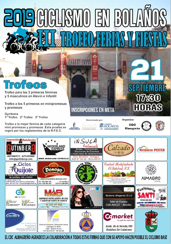 III Trofeo Feria y Fiestas de Bolaños