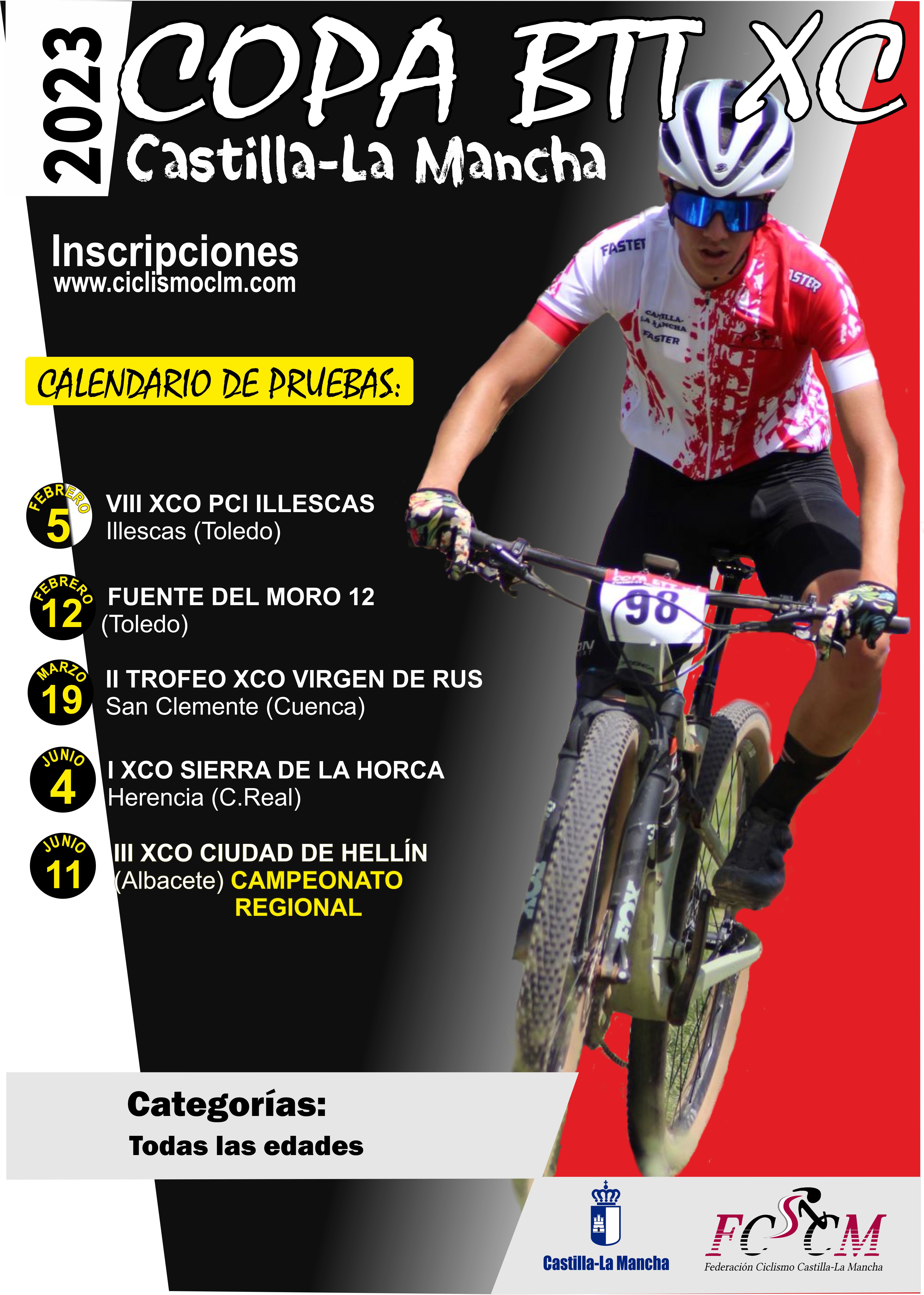 La Selección de Castilla-La Mancha, lista para el Campeonato de España de  Ciclocross de Vic