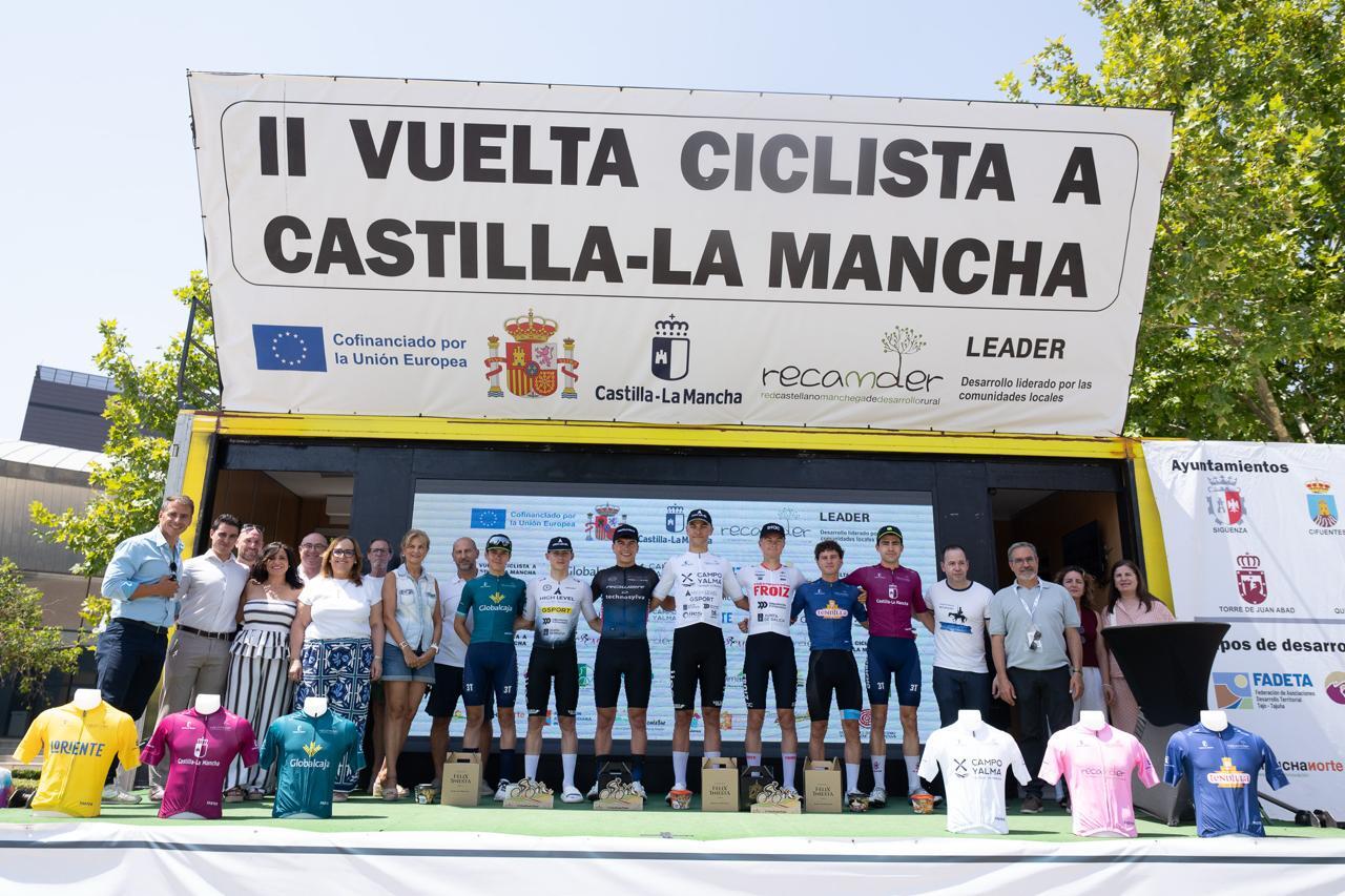 El Pelotón Joan Cadena (Technosylva Rower Bembibre) es el más rápido en la cuarta etapa de la Vuelta a Castilla-La Mancha Leader El Pelotón Joan Cadena (Technosylva Rower Bembibre) es el más rápido en la cuarta etapa de la Vuelta a Castilla-La Mancha Leader