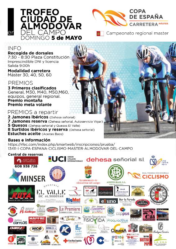 Almodóvar del Campo, sede del Campeonato de Castilla-La Mancha